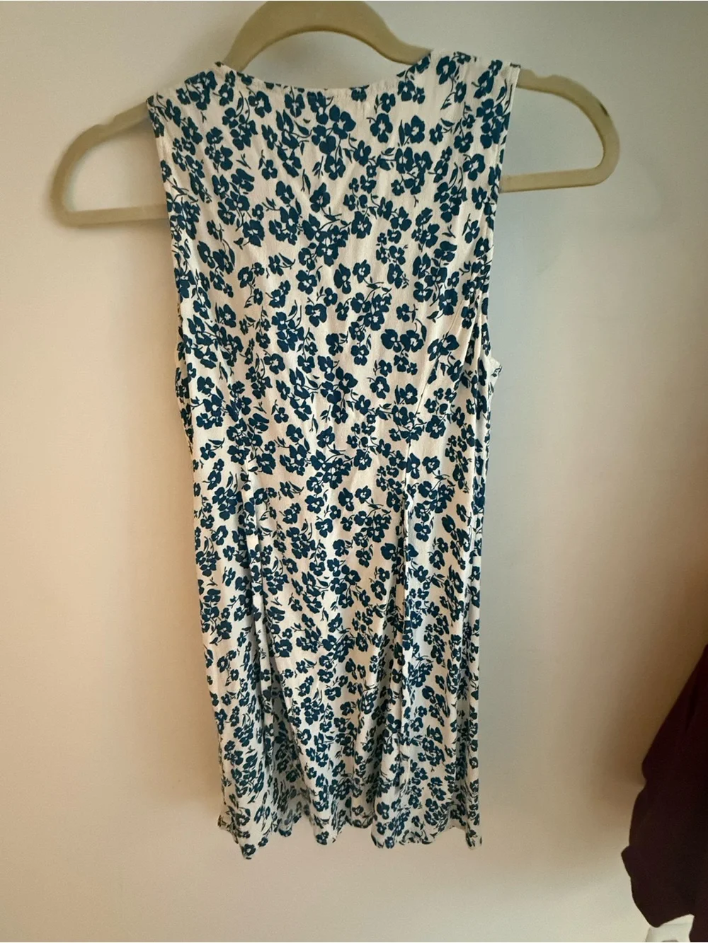 Reformation Rilynn Mini Dress Bombay Blue Floral - Size 2